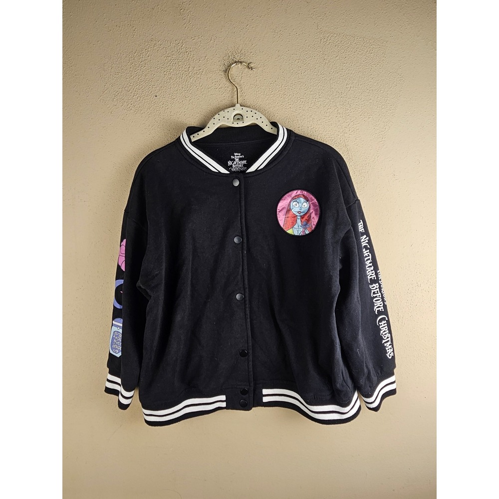 Disney Nightmare Before Christmas Girls Black Jacket XL